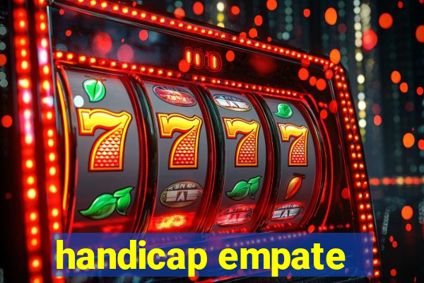 handicap empate -1 betano